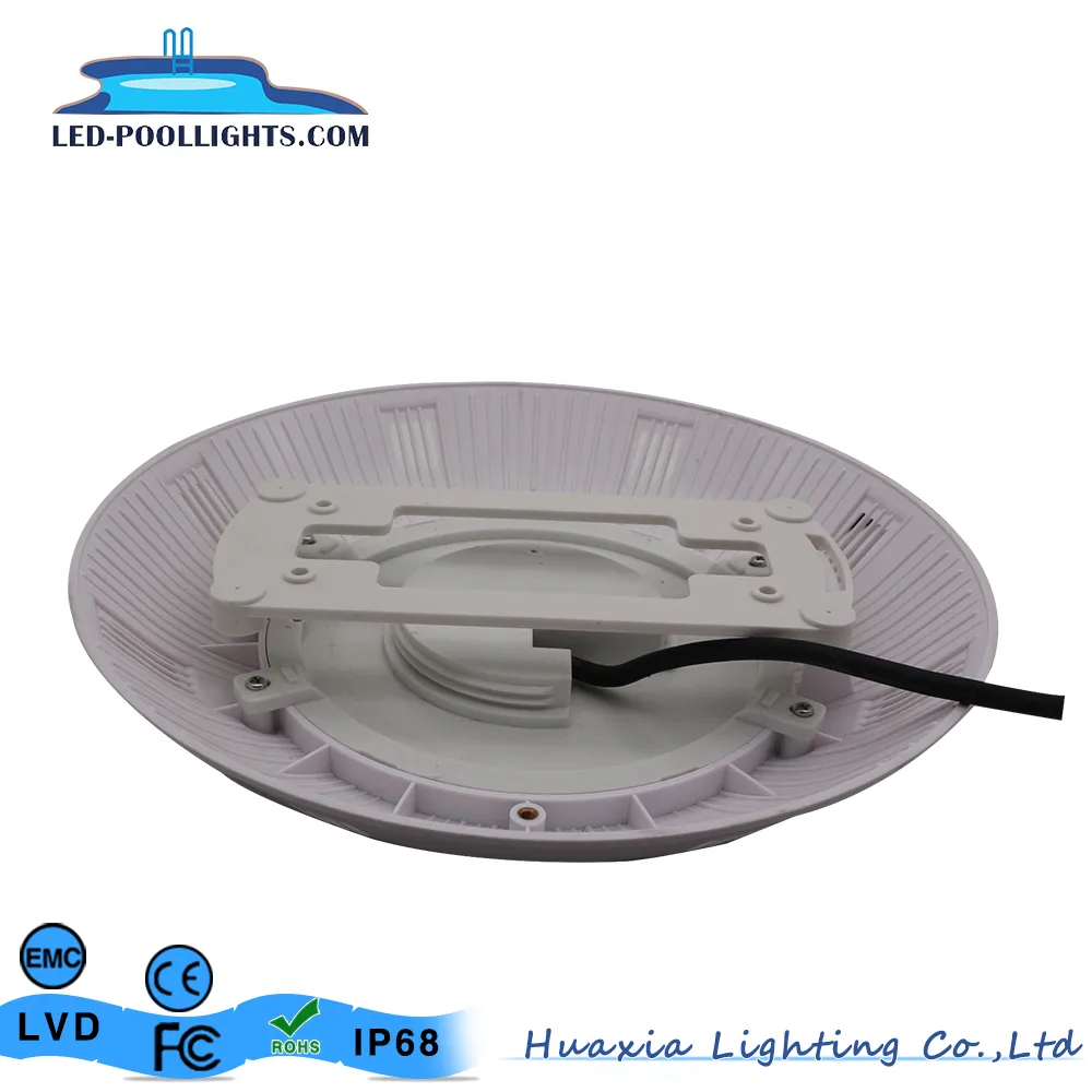 295mm PC  18W 24W 30W 35W 42W Resin Filled LED Swimming Pool Light Flat Underwater Lamp