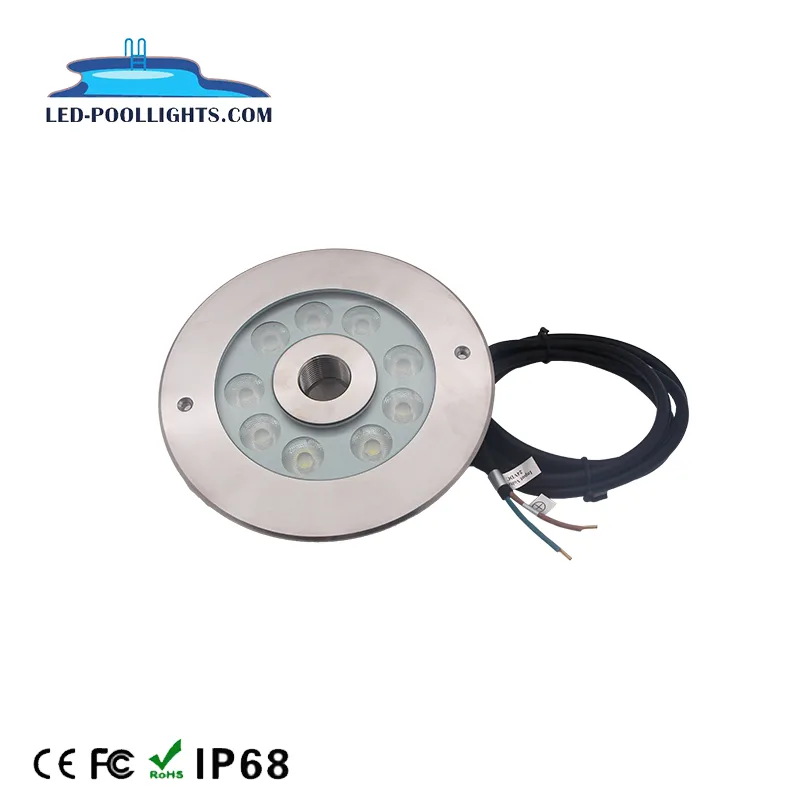316SS 9W 170MM Underwater Fountain Pump With Fountain Led Light