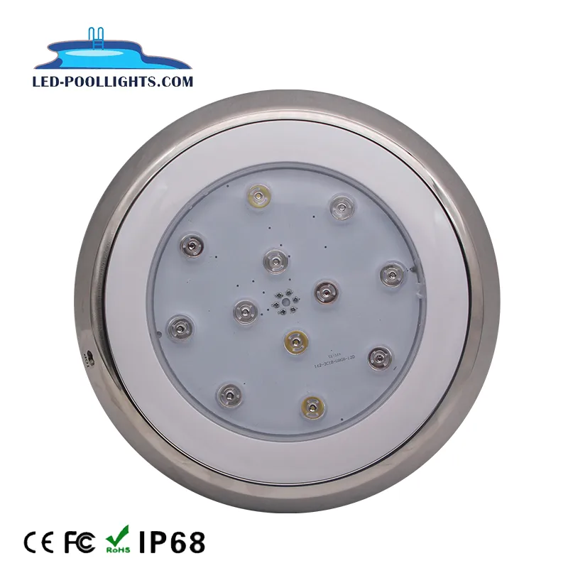 316SS High Power Resin Filled IP68 Waterproof Wall Mounted Led Pool Light