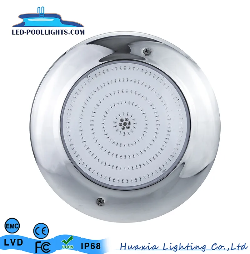2021 New Arrival Resin Filled IP68 Waterproof 18W/24W/30W/35W AC12V 316SS Material LED Pool Light 